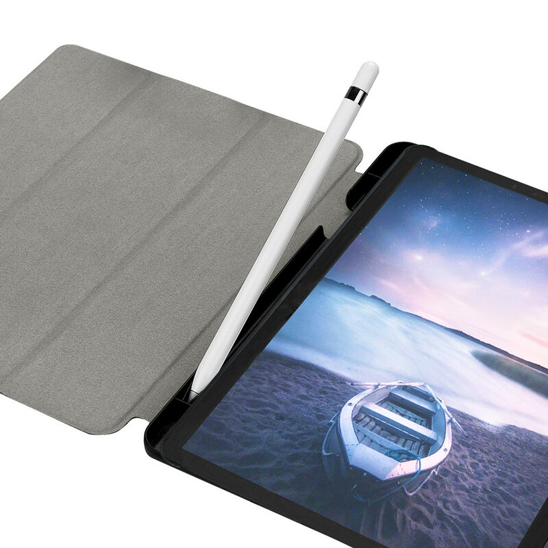 Slim Folio Case Cover Voor Samsung Galaxy Tab S4 10.5 Inch 2018 Wake/Sleep Slim Case Cover W/pen Houder Hoge Kwaliteit Shockproof