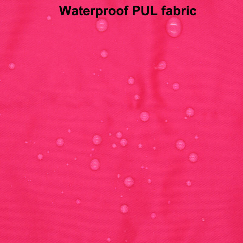 Waterproof Reusable Wet Bag For Nursing Menstrual Pad Baby Cloth Diaper Nappy Travel Wetbag Maternity Diaper Bag 30*36 15*22.5cm