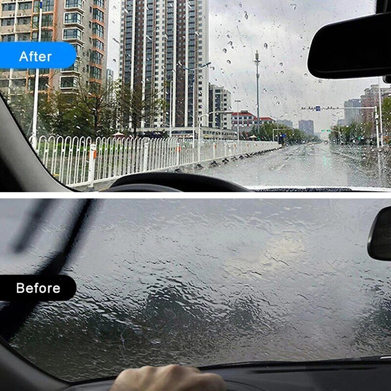 60ml Auto Rückspiegel Wasser Überschwemmungen Mittel Front Wndshield Hinten Wndshield Helm Brille Regendicht Mittel Beschichtung