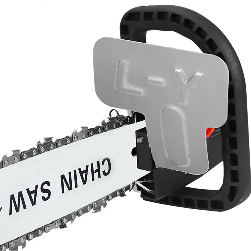 Staffa convertitore adattatore sega a catena elettrica Set fai da te per smerigliatrice angolare elettrica da 11.5 ''strumento per la lavorazione del legno M10 M14 M16