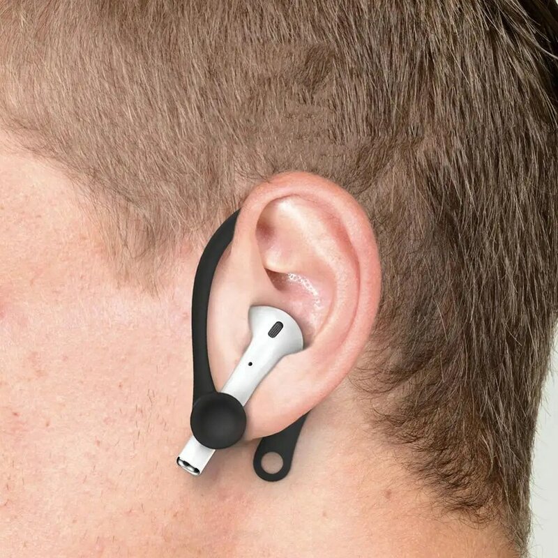 Fone de ouvido 3D para Airpods, Anti-queda Bluetooth Headset, Earhooks, Suporte do fone de ouvido, Caso Acessórios, 1, 2, Mini