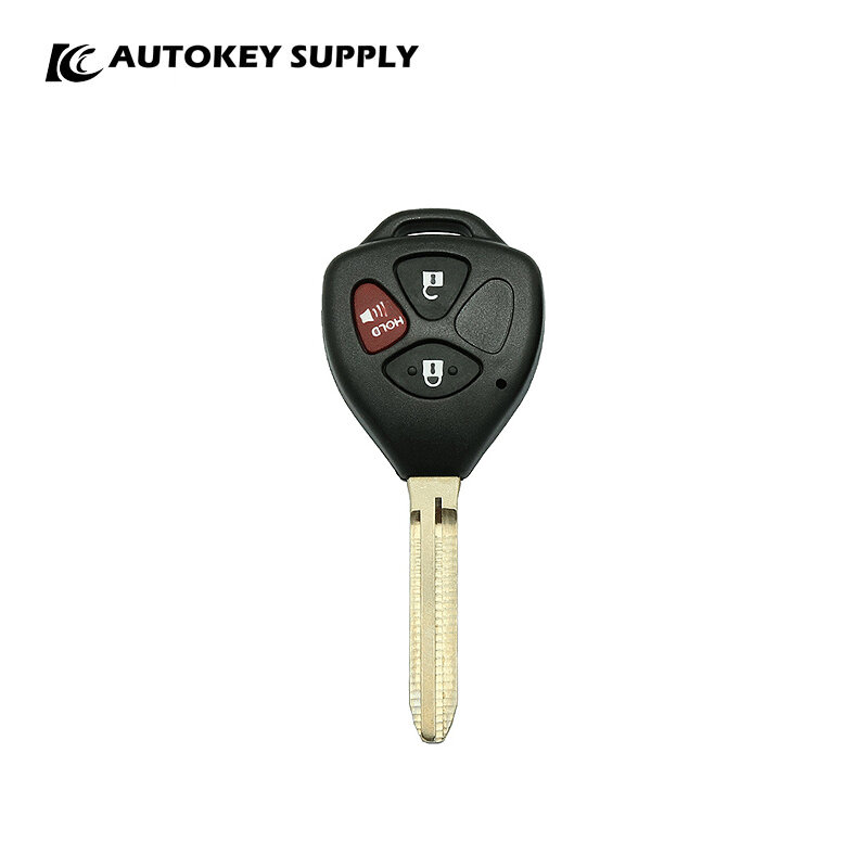 สำหรับ Toyota 3ปุ่ม Remote Key Shell Blade Autokeysupply AKTYS206