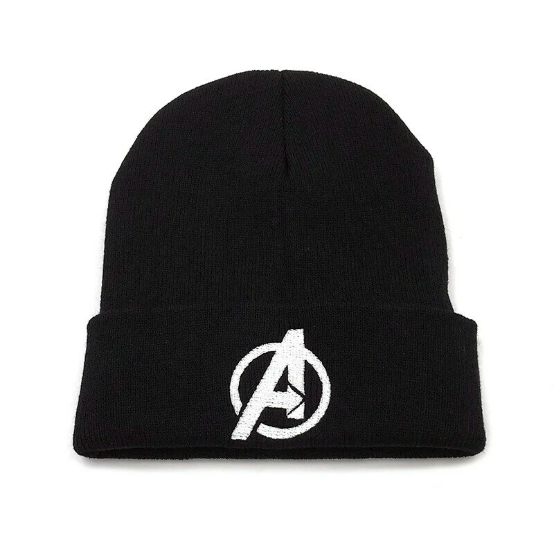 2019 nouveau Avengers Beanie chapeau décontracté haute qualité casual bonnets pour hommes femmes chaud tricoté Skullies hiver chapeau mode unisexe casquette