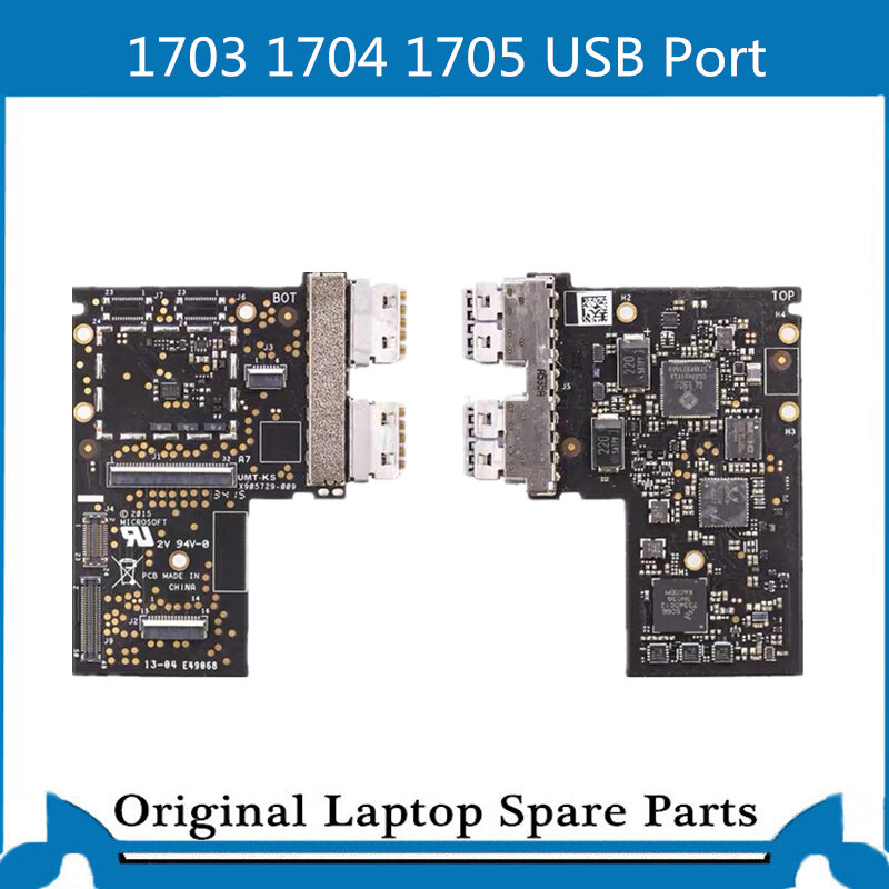 Oryginalny 1703 płyta USB dla na powierzchnię laptopa 1 2 1704 1835 1834 1813 klawiatura USB złącze płyty