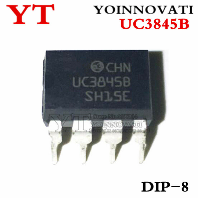 100 unids/lote UC3845B UC3845 3845 DIP IC de la mejor calidad.
