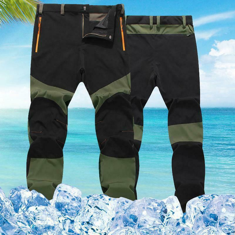 Plus rozmiar mężczyźni na zewnątrz wodoodporne spodnie sportowe Soft Shell spodnie obóz ryby Trekking wspinaczka piesze wycieczki sport podróży spodnie treningowe