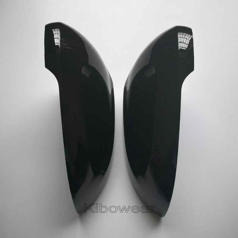 2 Stuks Black Side Mirror Covers Voor Vw Passat B8 Variant Arteon Caps 2016 2017 2018 2019 2020 (Glossy parel Zwart) voor Volkswagen