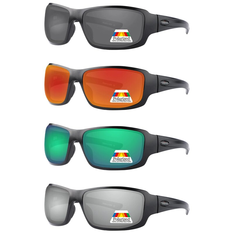 Bwake polarizado lentes de substituição para-revo bearing re4057 óculos de sol quadro-várias opções