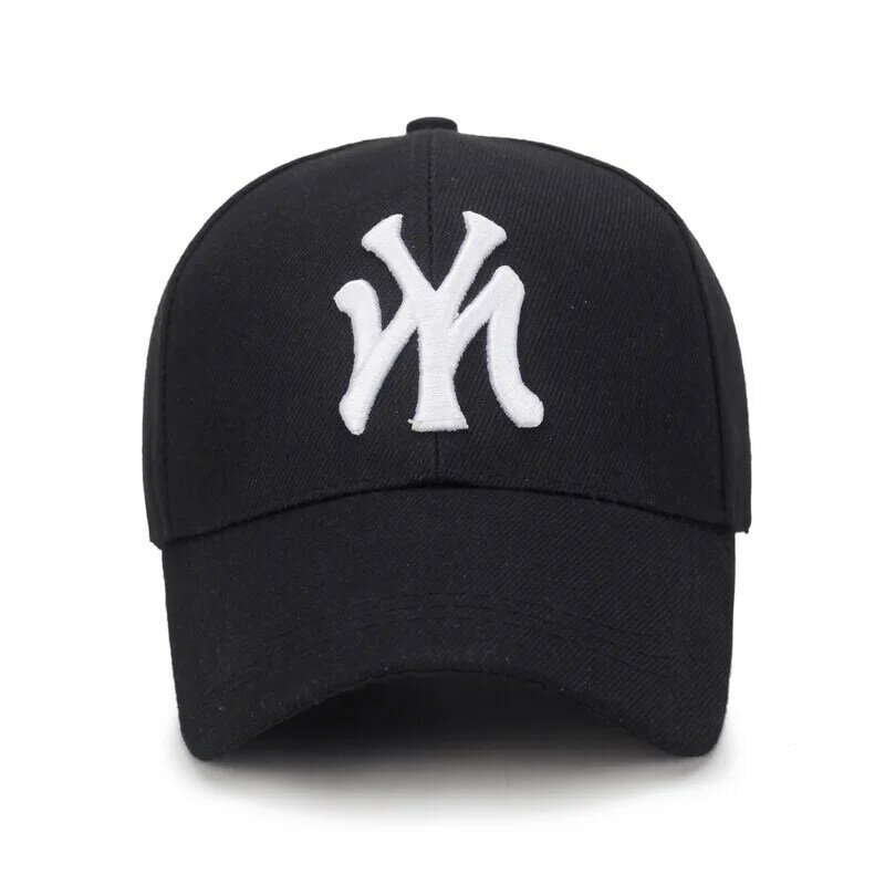Tampão de golfe dos esportes do chapéu do pai do fechamento ajustável adulto da curvatura do chapéu preto para a equipe de beisebol da liga