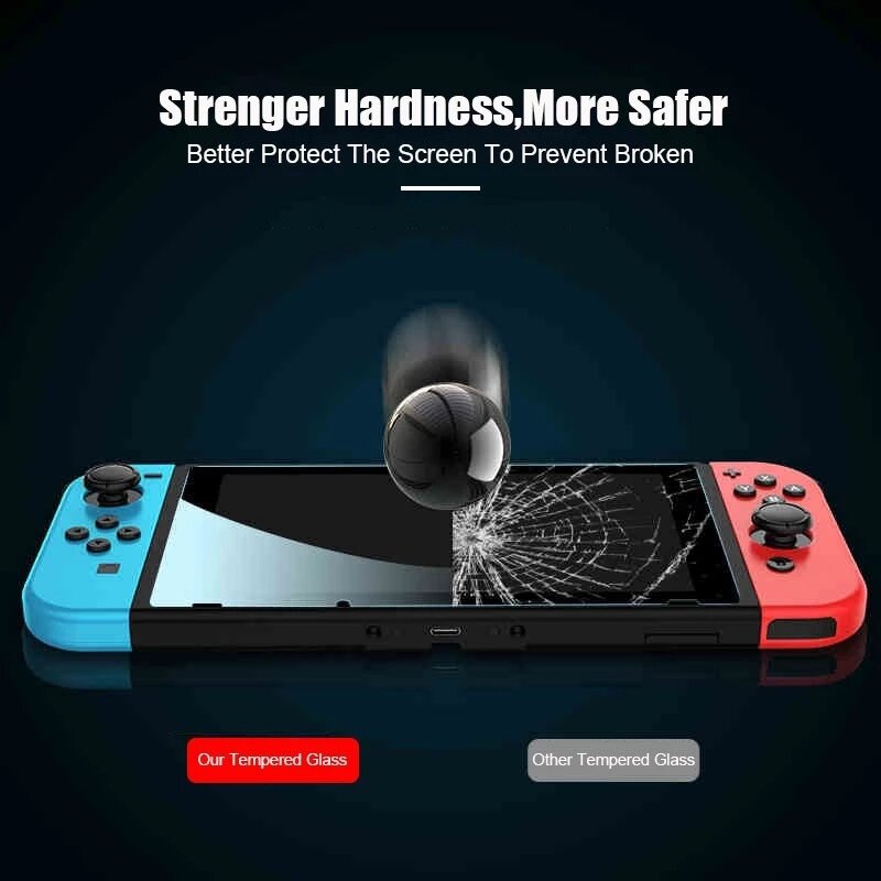 1/2/3 шт. защитное закаленное стекло для Nintendo Switch Lite Защитная пленка для экрана для Nintendos Switch NS OLED стеклянные аксессуары