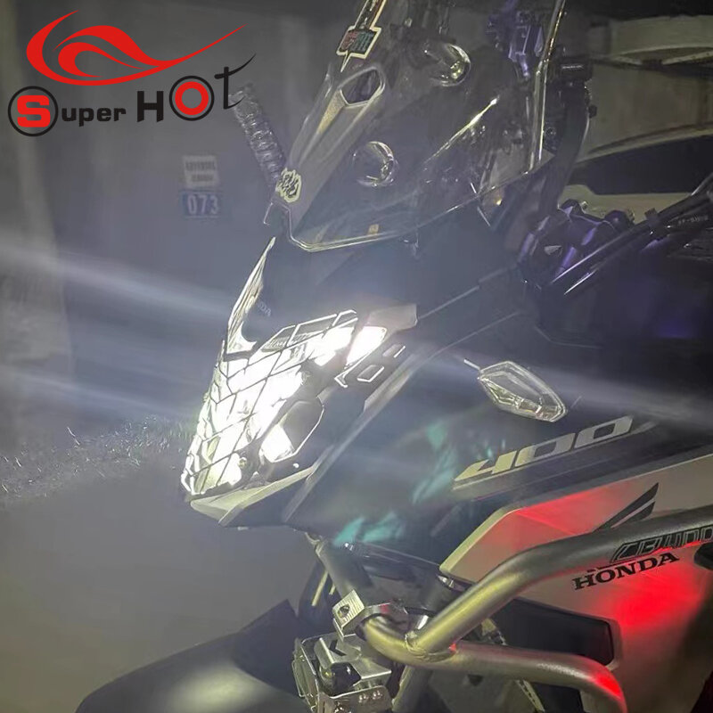 الاكسسوارات دراجة نارية المصباح غطاء للحماية مصبغة الحرس لهوندا CB500X CB400X CB 500X 400X 500X2019 2020 2021 2022