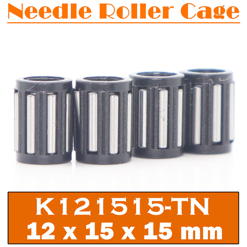 K121515 TN Bearing 12*15*15 mm ( 4 PCS ) Radial Needle Roller and Cage Assemblies K121515TN Bearings K12x15x15TN