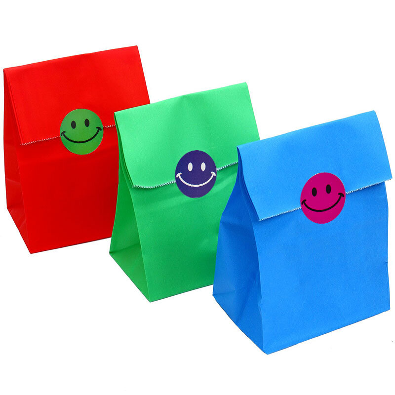 500 stücke/rolle bunte smiley gesicht aufkleber für kinder spielzeug dekoration lehrer belohnung aufkleber für kinder Cartoon Lächeln Gesicht