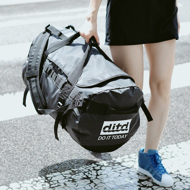 Zaino da viaggio in PVC 900D moda di grande capacità per uomo donna borsa a tracolla per Weekend borsa da viaggio borse per bagagli durante la notte XA154K