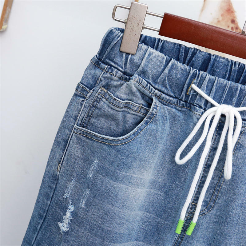 Vintage Hoge Taille Jeans Vrouwen Kleding Losse Streetwear Denim Harembroek Stretch Plus Size Mom Jeans Broek Ropa Mujer Q4004