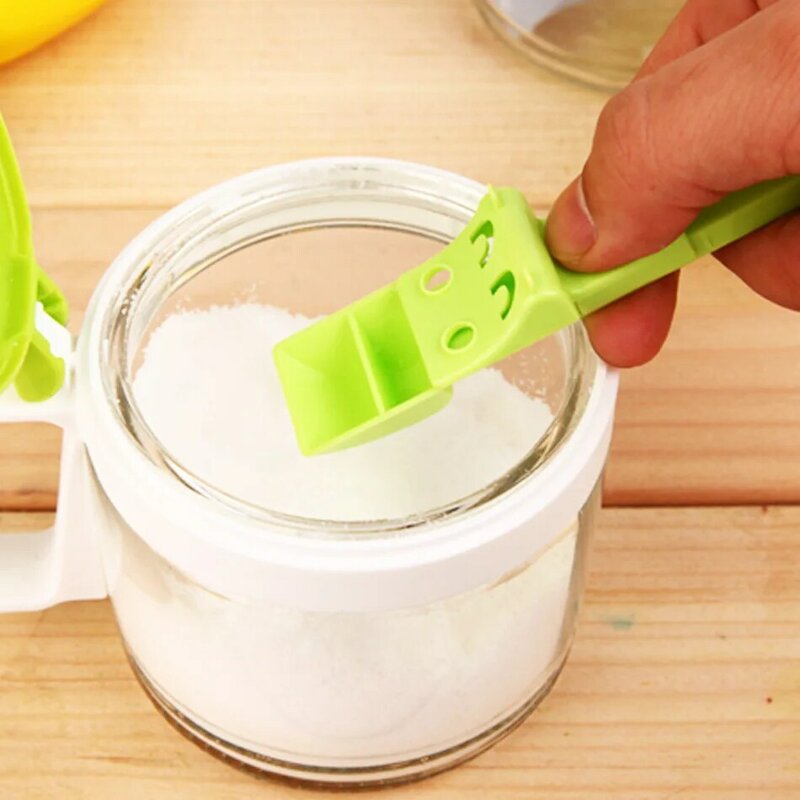 Ottenere credere utensili da cucina per la casa spruzzare uniformemente il cucchiaio dosatore per il dosaggio del sale