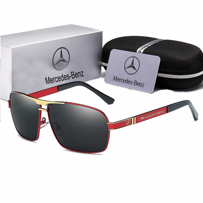 Nowe okulary przeciwsłoneczne Benz moda męska okulary przeciwsłoneczne UV400 okulary do jazdy spolaryzowane wsparcie hurtownia uv400
