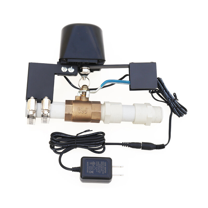Lonsonho-controlador de válvula Zigbee inteligente Tuya, Control remoto inalámbrico para Gas y agua, funciona con Alexa, asistente de Google Home