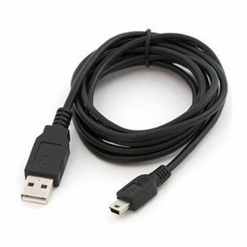 Mini Cable USB de 0,8 m, Cable Mini USB a Mini USB de 5 pines B para cámara de reproductor MP3 MP4