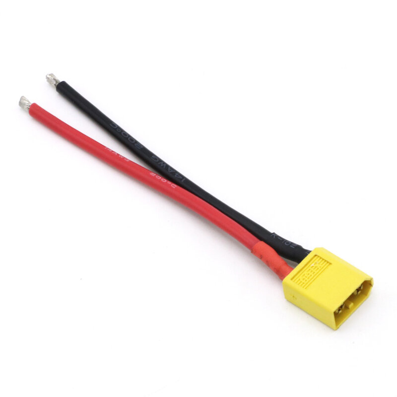 1pcs XT60 Female Male Connector With 10CM 14AWG Silicone Wire for  Rc Drone Car Boat Rc Lipo battery