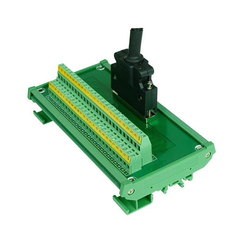 HL-SCSI-50P SCSI50 50pin Relay Terminal Adaptor Papan untuk Yaskawa/Delta/Panasonic/Mitsubishi CN1 ASD-BM-50A untuk A2/AB