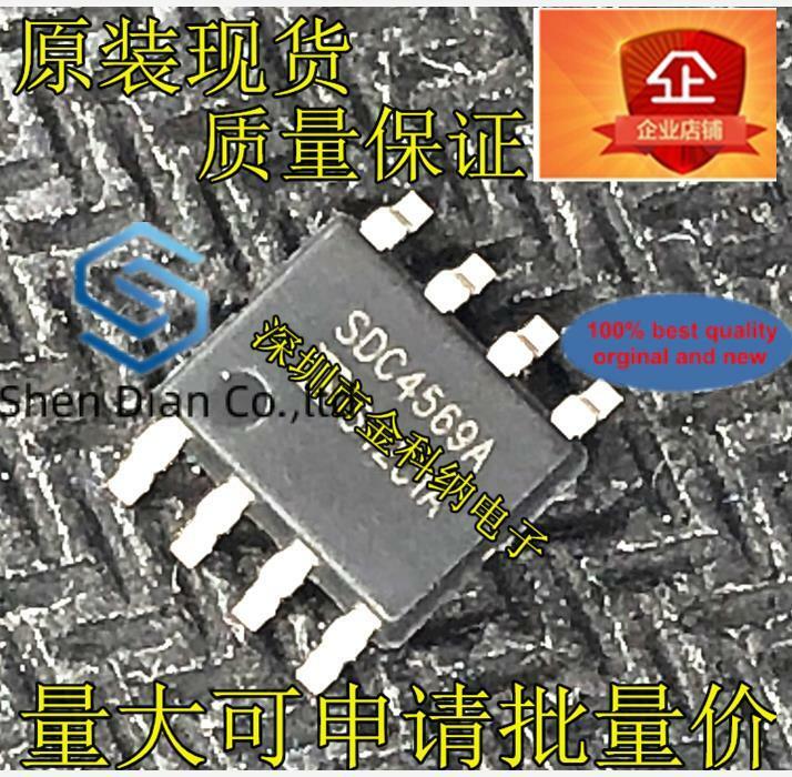 Chip de fuente de alimentación 100%, accesorio original, SDC4569, SDC4569A, conmutación de realimentación lateral secundario aislada, SOP8, 10 Uds.