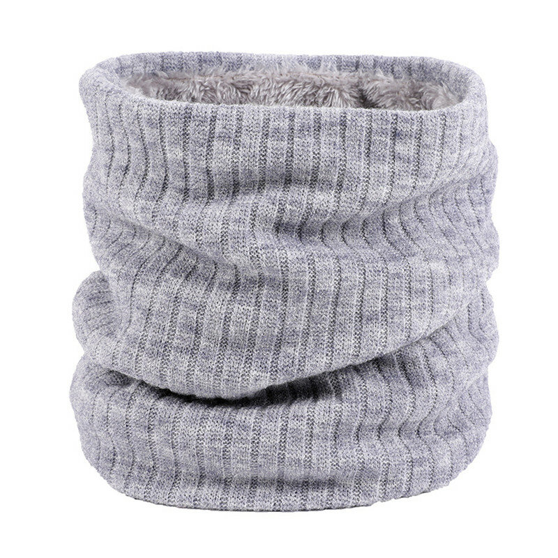 Écharpe d'hiver tricoté chaud pour hommes et femmes, écharpe en laine épaisse pour enfants, cache-cou en peluche pour garçons et filles, nouvelle collection 2021