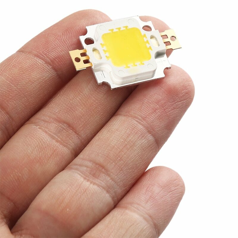 Chip de cuentas LED COB de alto brillo, alta calidad, 10W, necesita controlador, proyector DIY, lámpara de bombilla LED, nuevo