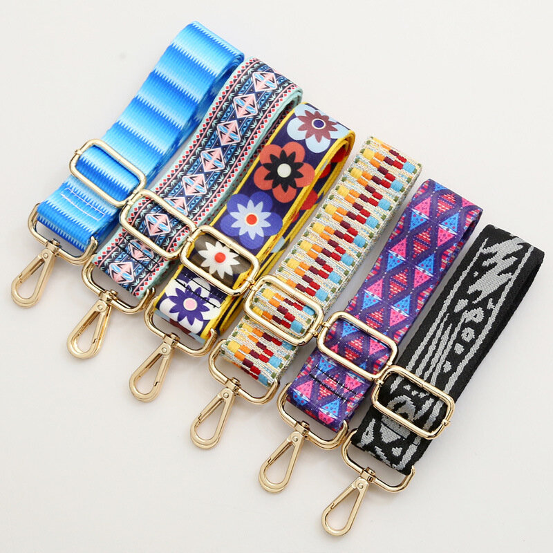 Correa de arcoíris para bolso de mujer, cinturón de mensajero para bolso de hombro, accesorios con asa, 36 opciones de color