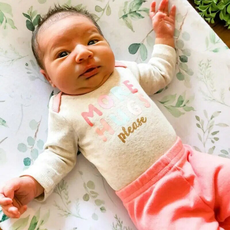 2021 neue Weiche Baby Windel Ändern Pad Abdeckung Abnehmbare Kleinkind Matratze Krippe Bett Blatt