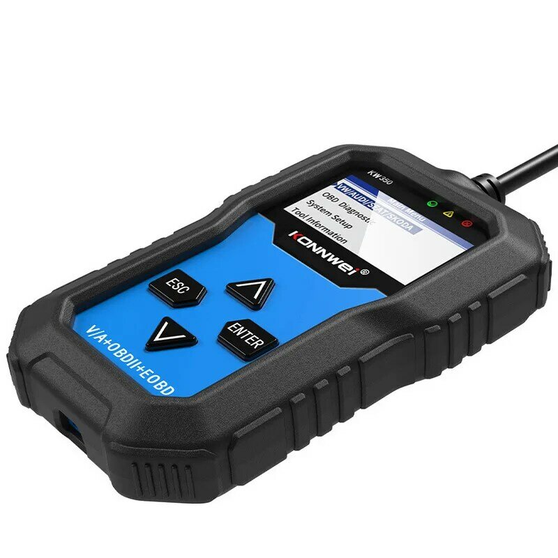 OBD2 Scanner KONNWEI KW350 V007 for V'W for A'udi car diagnostic tester scanner scanner car diagnostics