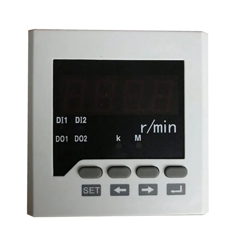 Tacómetro de frecuencia de inversor Taidacent, medidor de velocidad de línea, 0-10V, pantalla de 0-4-20mA, 9999RPM, Digital, para Motor