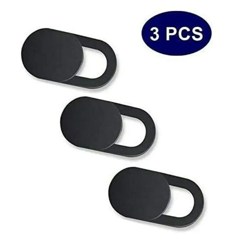 3pcs Camera Cover Slide Webcam ampia compatibilità proteggi la tua Privacy Online Mini formato Ultra sottile per PC portatile iMac HCCY