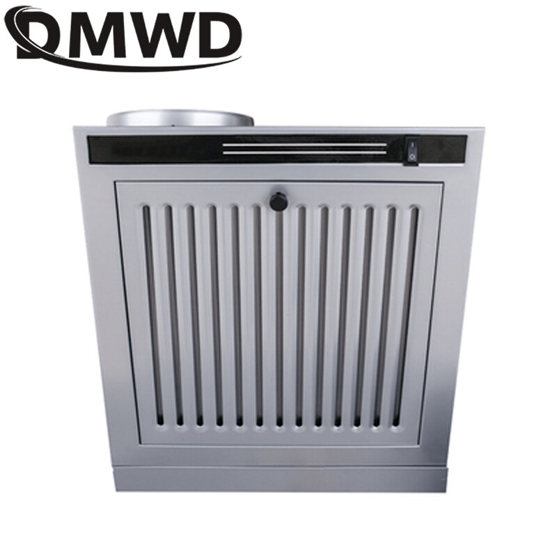 DMWD мини-Вытяжка с боковым всасыванием, кухонный пылесос для дыма, вентилятор, вытяжка, вытяжной вентилятор, машина Lampblack, ЕС