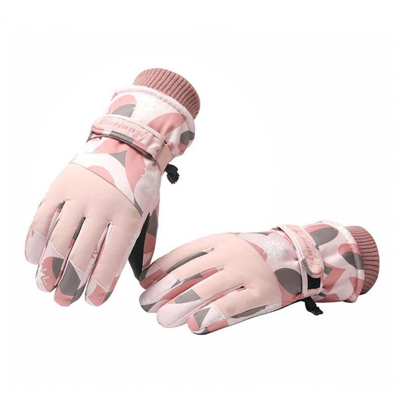 1 paio di guanti da donna 2 in 1 Touch Screen leggero disponibile Sport invernali guanti da donna guanti da sci per bicicletta
