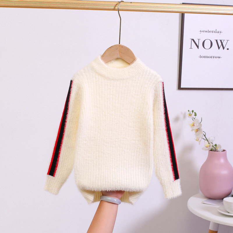 Boys  And Girls Sweater Winter Clothes Kids New Fashion Knitted Clothing Children Shirts High Quality Infant Costum Cold