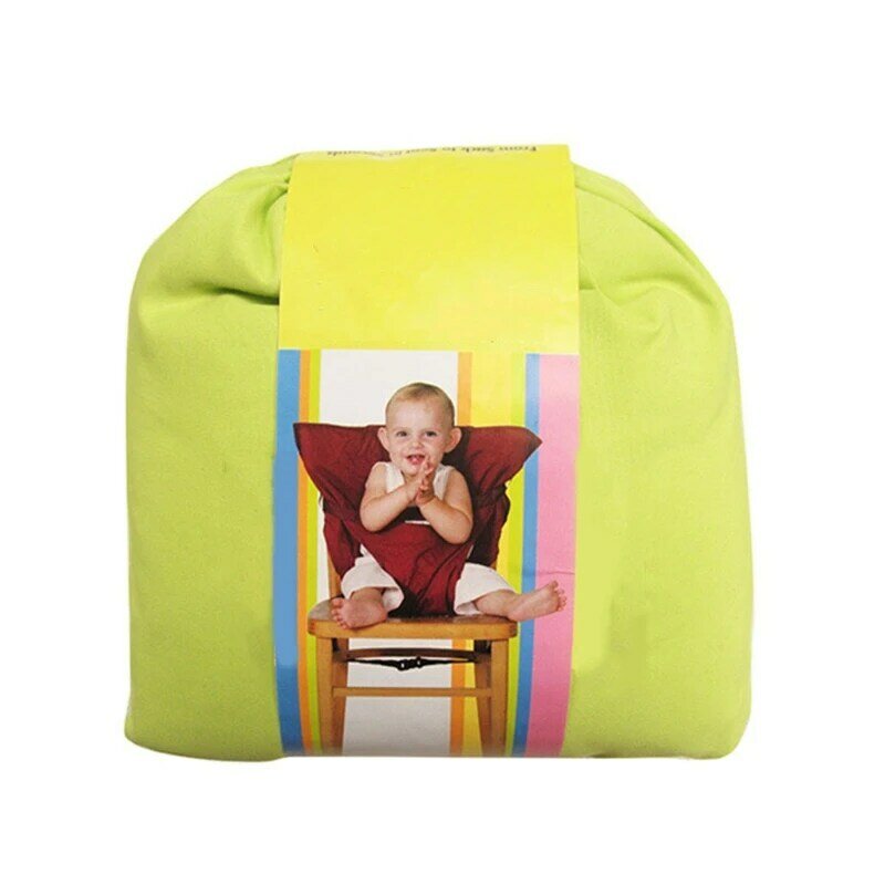 XXFE портативный безопасный стул, аксессуар для быстрой простой тканевый портативный высокий стул для путешествий, помещается в сумку для путешествий