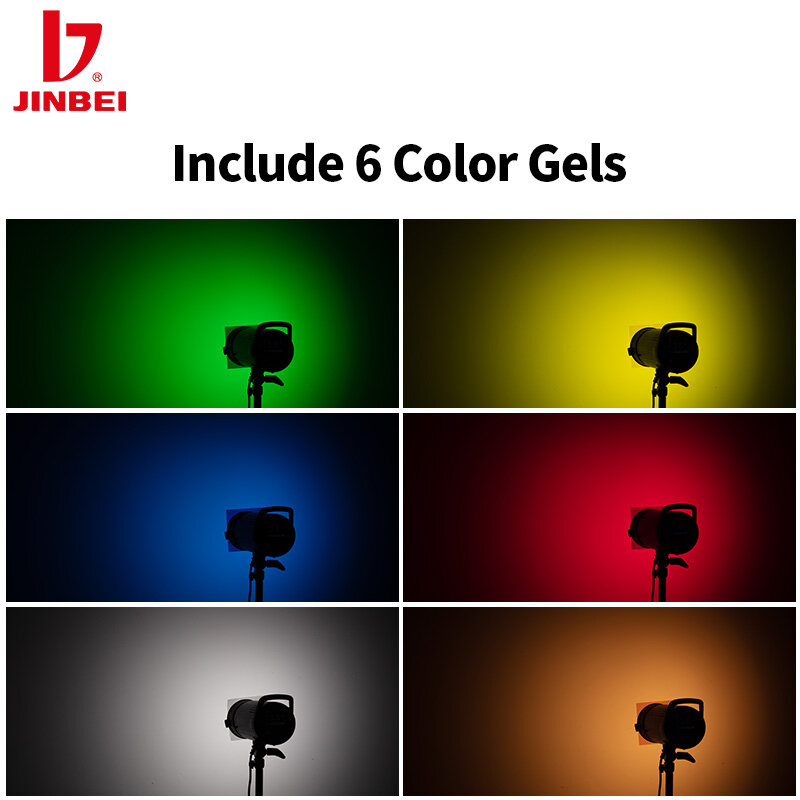 New MH Color Gels Magnetic Reflector Studio Flash LED Light CTO Lamp Shade Photography Equipment with Bowens Mount