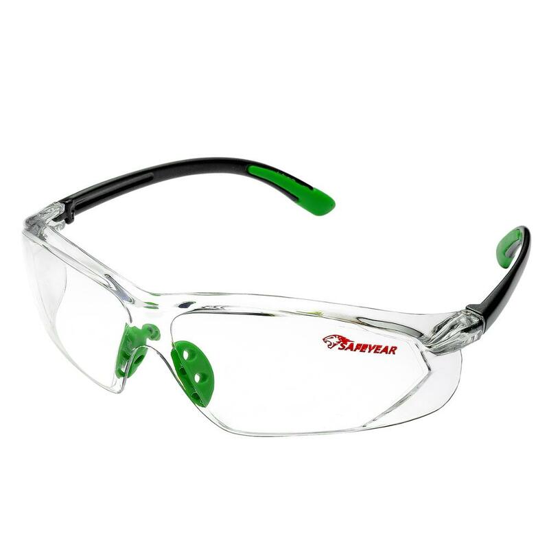 Safeyear-نظارات أمان للرجال والنساء ، قناع غاز نصف وجه ، مضاد للتلوث ، جهاز تنفس الغبار N95 FFP3