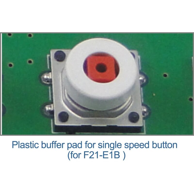 Teleconferencing Crane dan Industri Listrik Radio Remote Control Nirkabel Single Speed Push Button Gel Sillcon Buffer Pad/Bantal