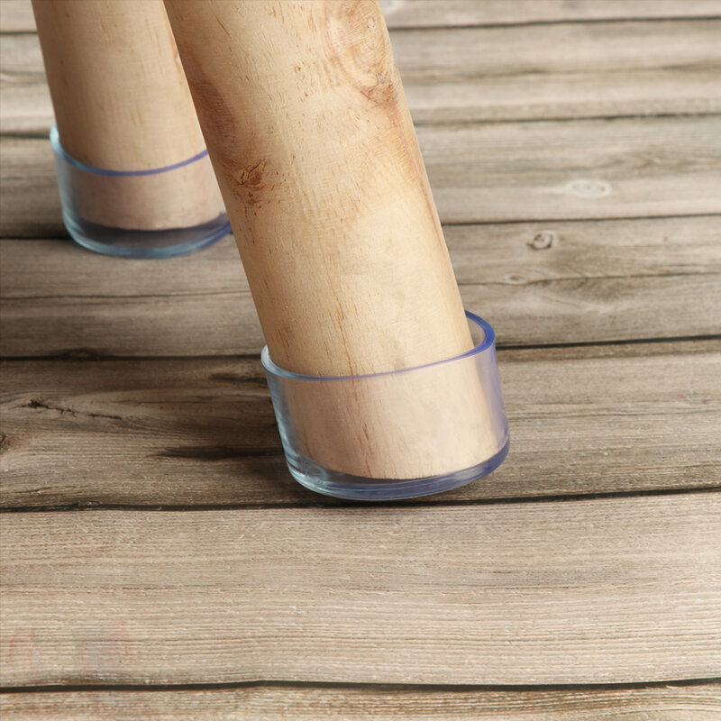 4 Buah/Set Meja Leg Caps Silikon Non-slip Bantalan Kaki Furnitur Meja Kursi Leg Lantai Kayu Pelindung Furniture kaki Meratakan