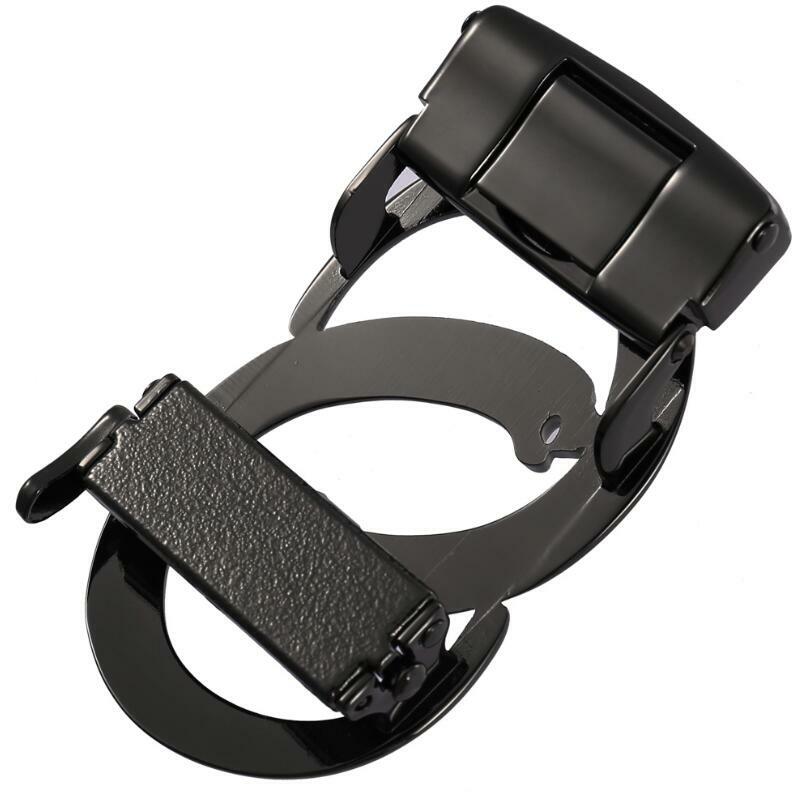 Hebilla de cinturón automática para hombre, accesorios de negocios, hebilla automática de ancho, LY136-23280 de moda de lujo