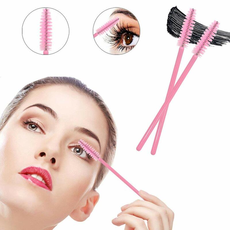 Brosse à sourcils et Extension de cils à usage unique, applicateur de Mascara à usage unique, ensemble de pinceaux cosmétiques, outils de maquillage