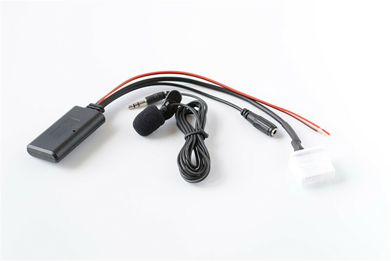 Bluetooth Audio AUX ในอะแดปเตอร์แฮนด์ฟรีสำหรับ Toyota สำหรับ Camry สำหรับ Tundra 4Runner สำหรับ Tacoma