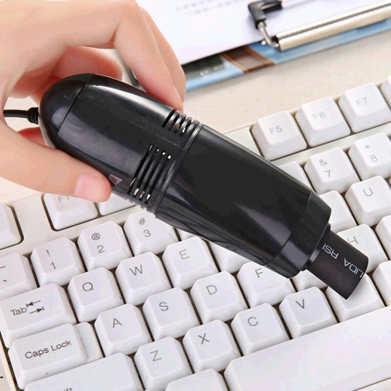 Aspirador USB para portátil, aspirador portátil duradero, práctico y conveniente, de bajo ruido