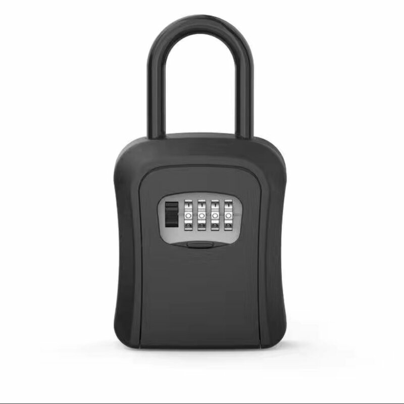 กล่องล็อคกุญแจ Wall-Mounted Key ปลอดภัย Weatherproof No. 4ชุดกล่องล็อคกุญแจสำหรับในร่มและกลางแจ้ง