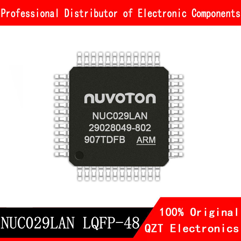 5 unids/lote nuevo original NUC029LAN NUC029 LQFP-48 en Stock