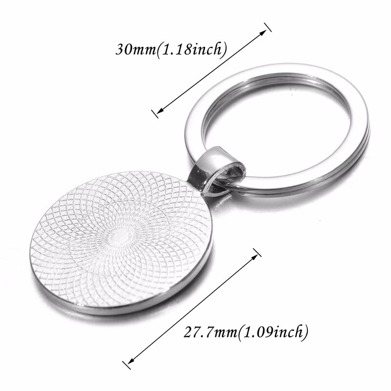 merci Maîtresse french glass cabochon keychain Bag Car key chain Ring Holder Charms silver color keychain for Men Women Gifts