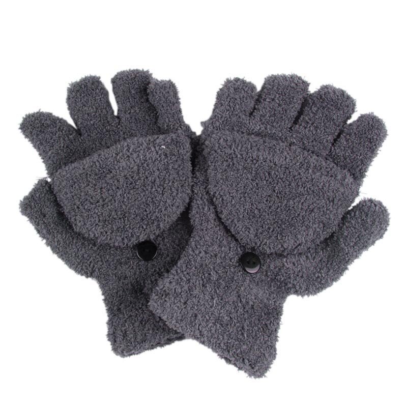 Women Girls Fashion Winter Xmas Warmer Gloves Lady Ladies Hand Wrist Warmer Winter Fingerless Gloves Hot 6 Colors