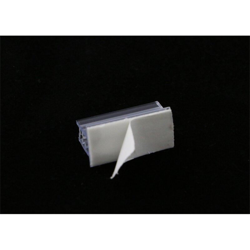 Pvc Grip Clip Strip Pop Extruderen Clip Kt Boord Label Houder Plank Advertisiting Teken Snap 25Mm Foam Tape Meubels accessoire